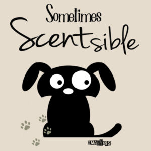 Sometimes Scentsible - Cloke Womens Silhouette Tee V2 - Calico Tote Bag - Thread Project Design